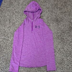 Under Armour Lavender Hooded Sweatshirt